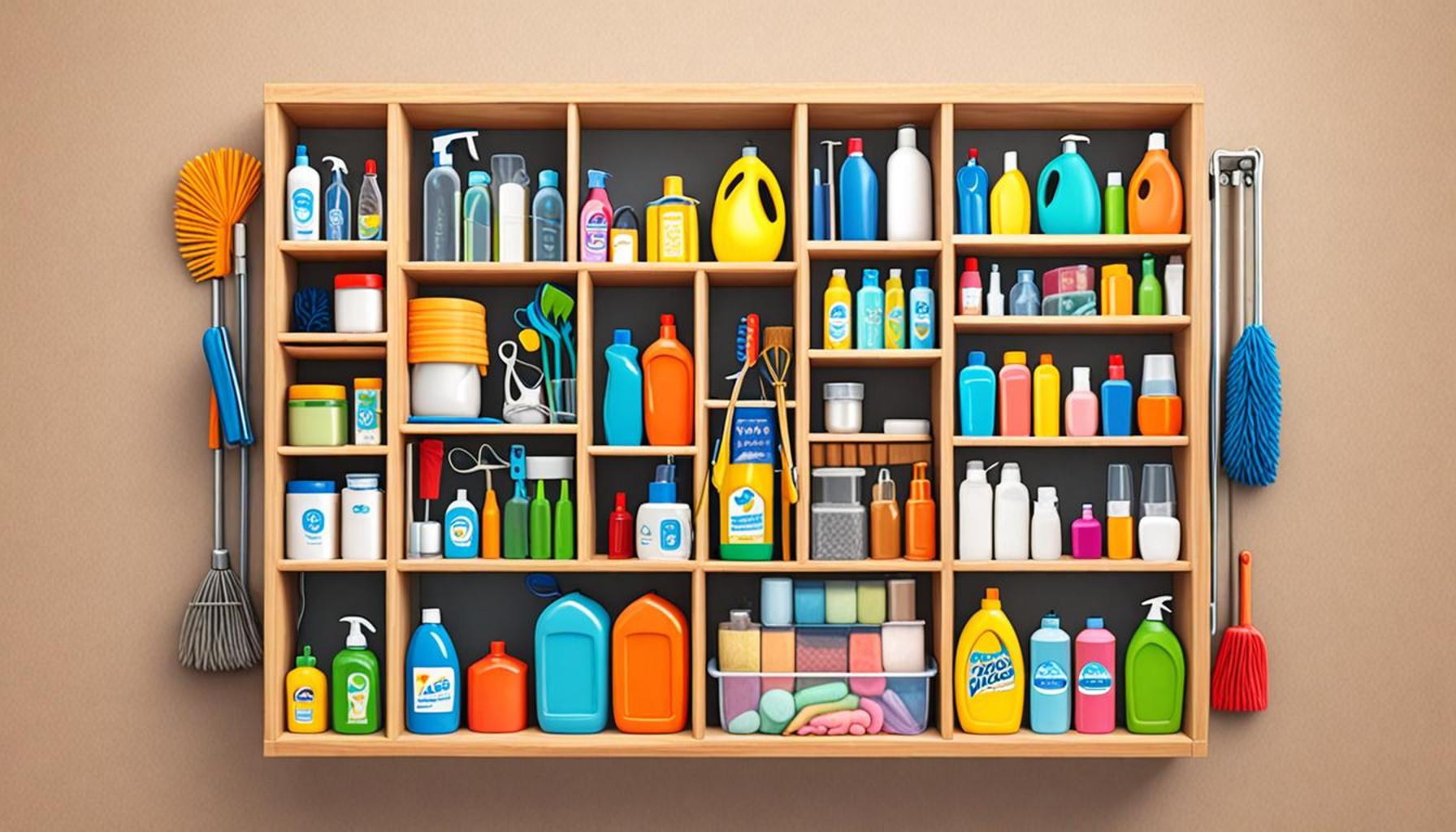 Maximizing Space: Organizational Strategies for Efficient Storage of Home Cleaning Supplies