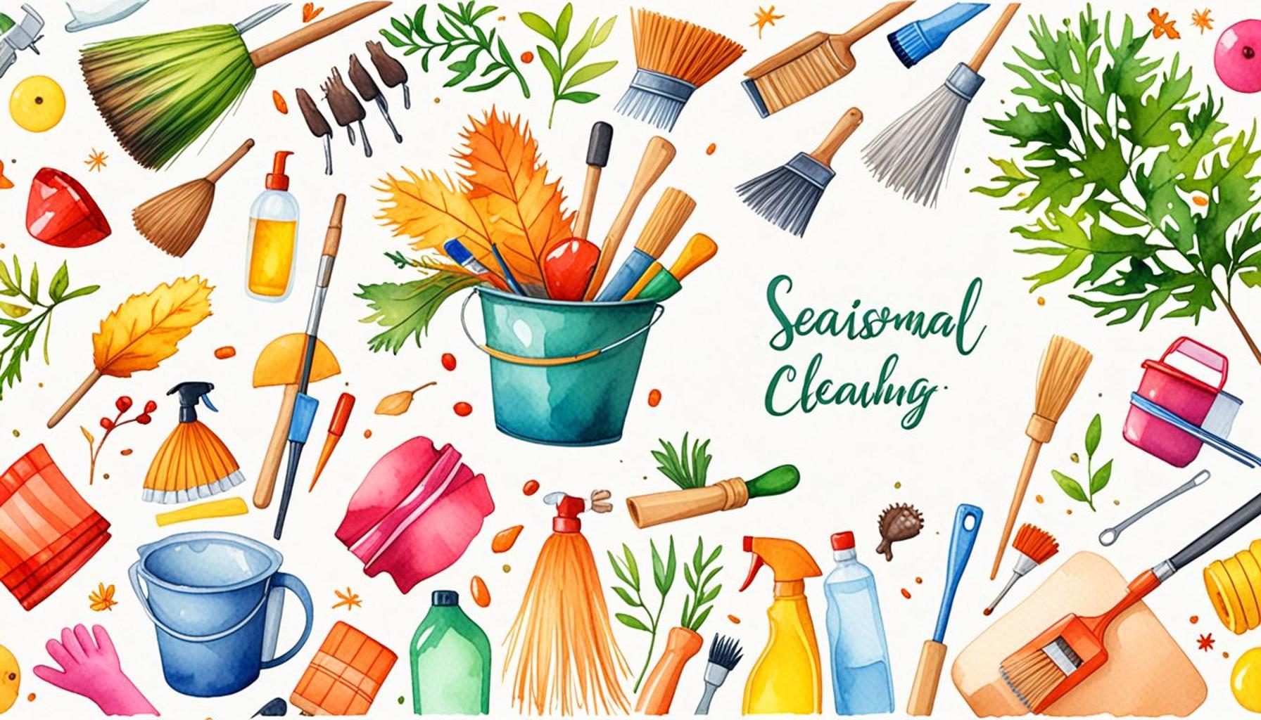 Incorporating Seasonal Cleaning Tasks into Your Routine Schedule