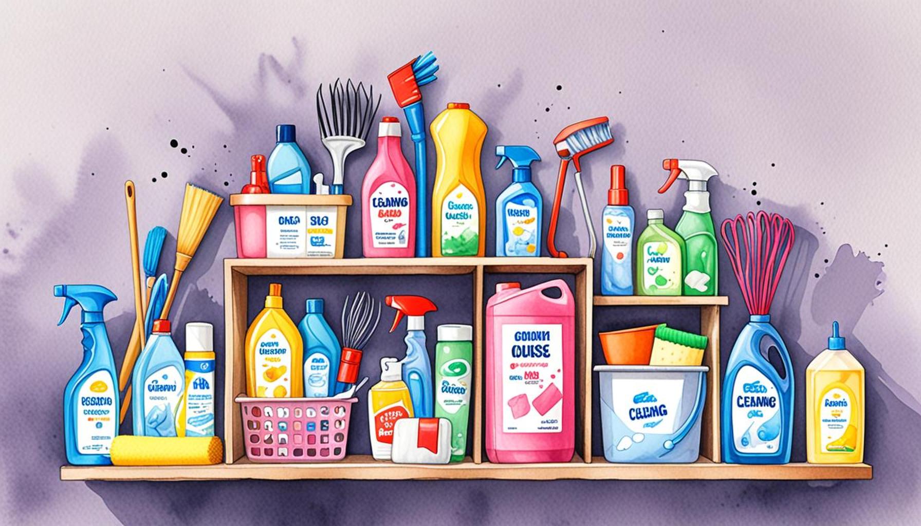 Organizing Cleaning Supplies by Frequency of Use: A Strategy for Quick Access and Efficiency