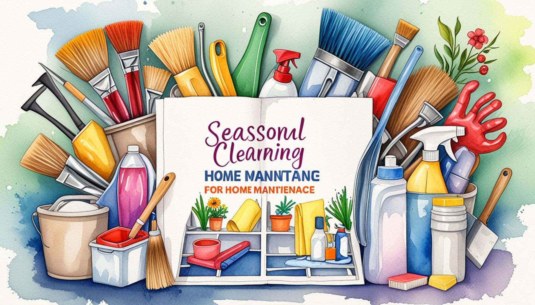 Seasonal Cleaning Strategies: Organizing Tasks for Efficient Home Maintenance Throughout the Year