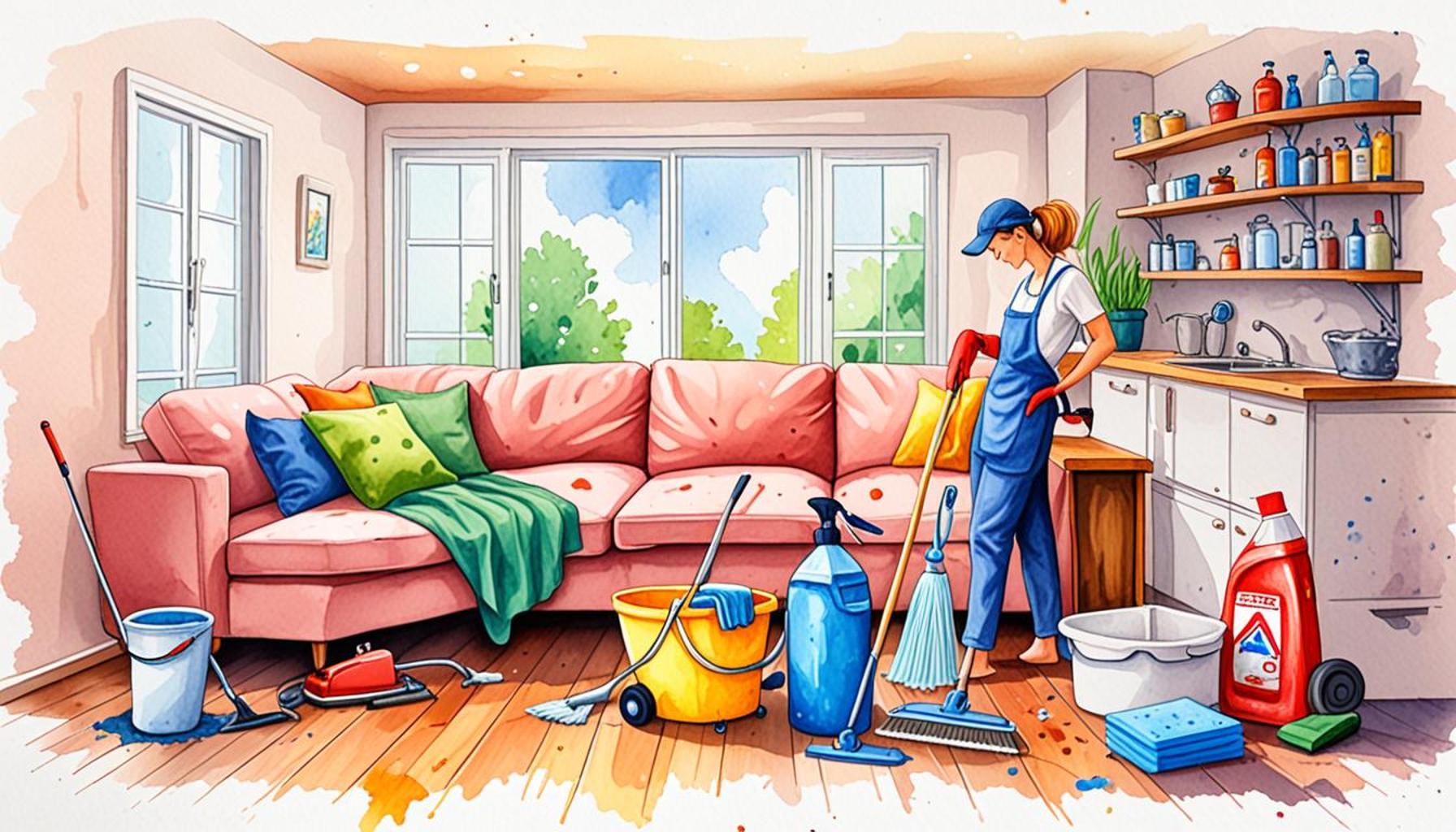 The Role of Deep Cleaning in Home Maintenance: Preventing Long-Term Damage to Surfaces and Furnishings