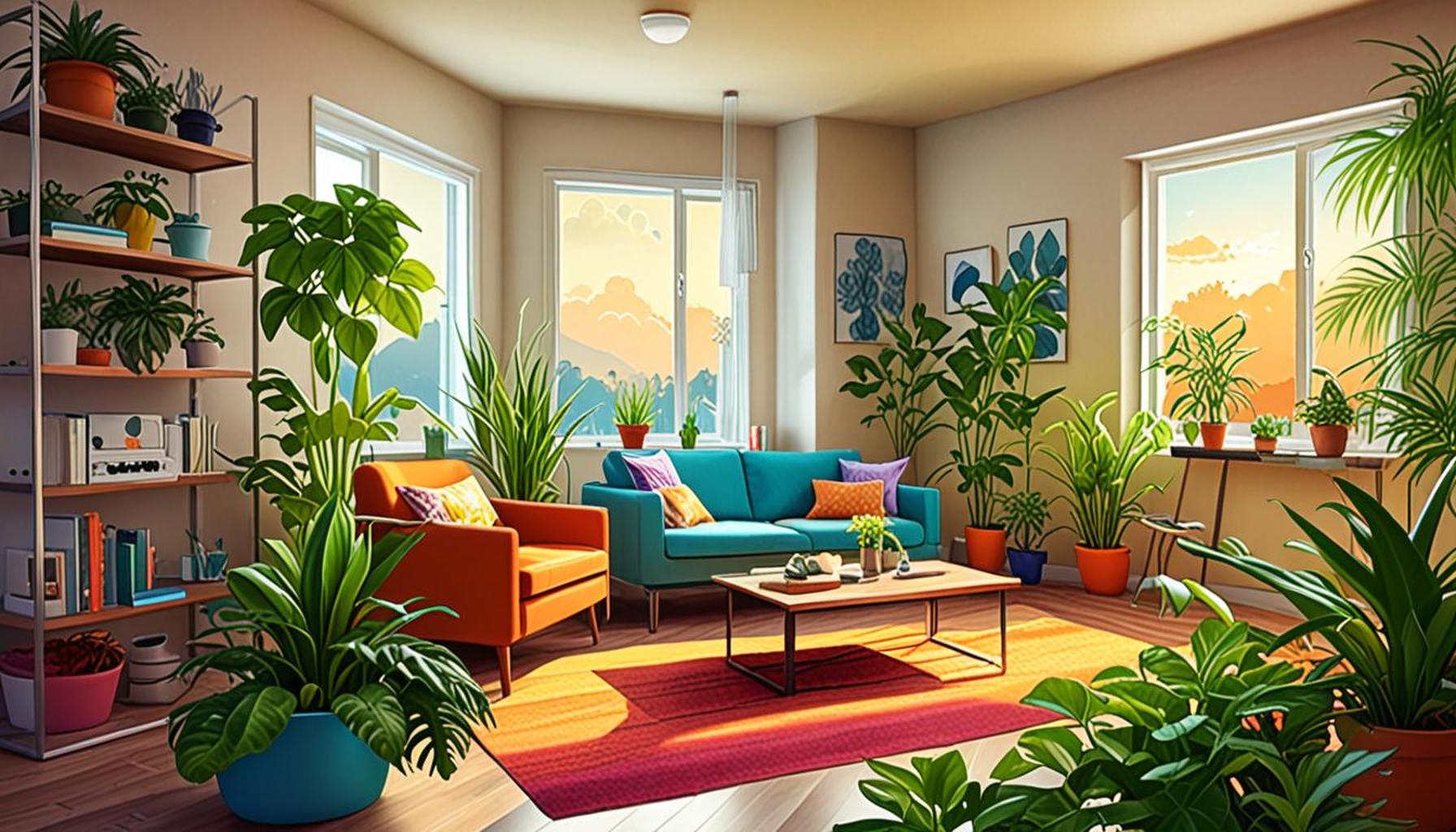 Use of Air-Purifying Plants to Improve Indoor Air Quality