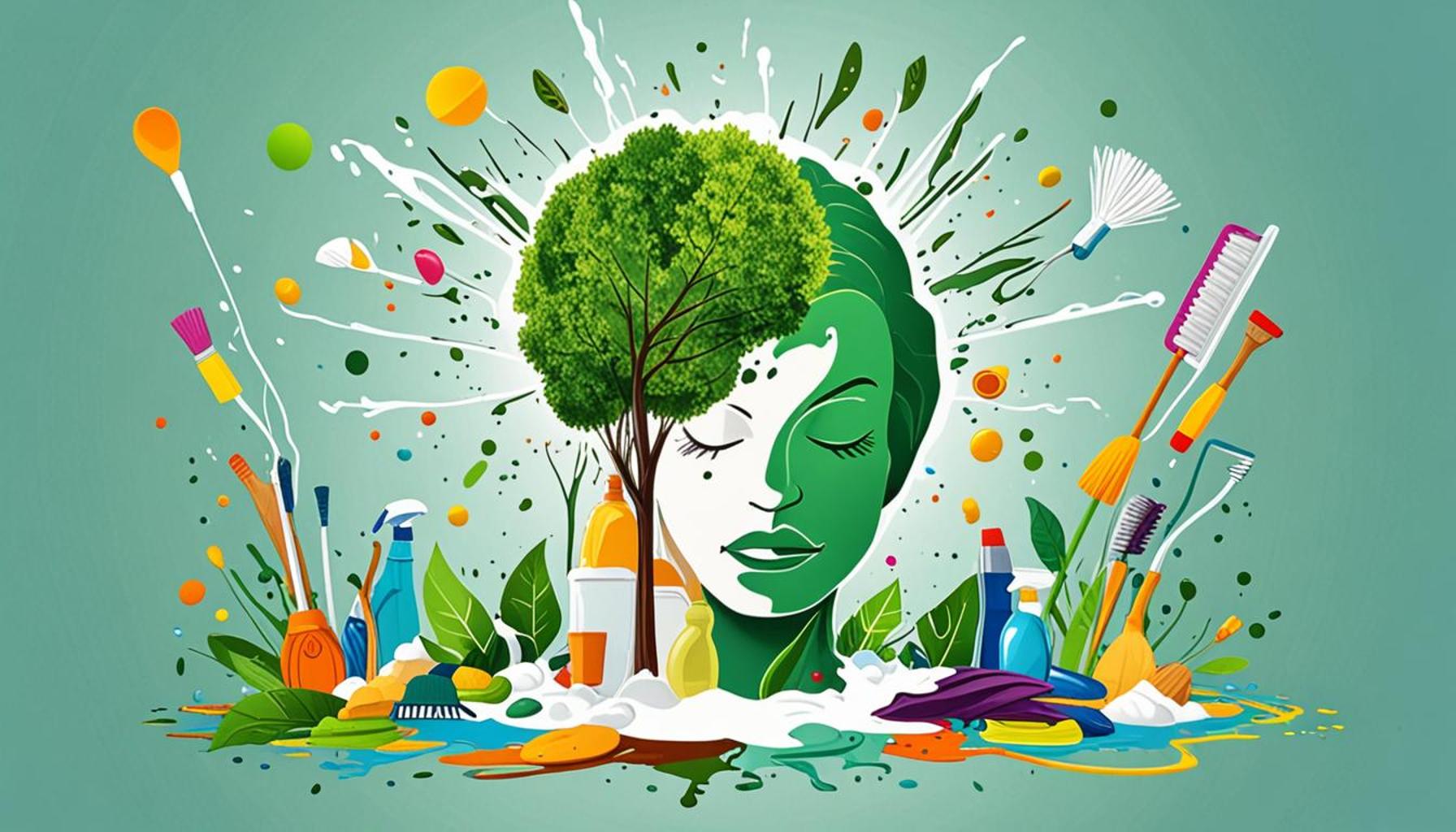 Positive impact of ecological cleaning on mental health and well-being