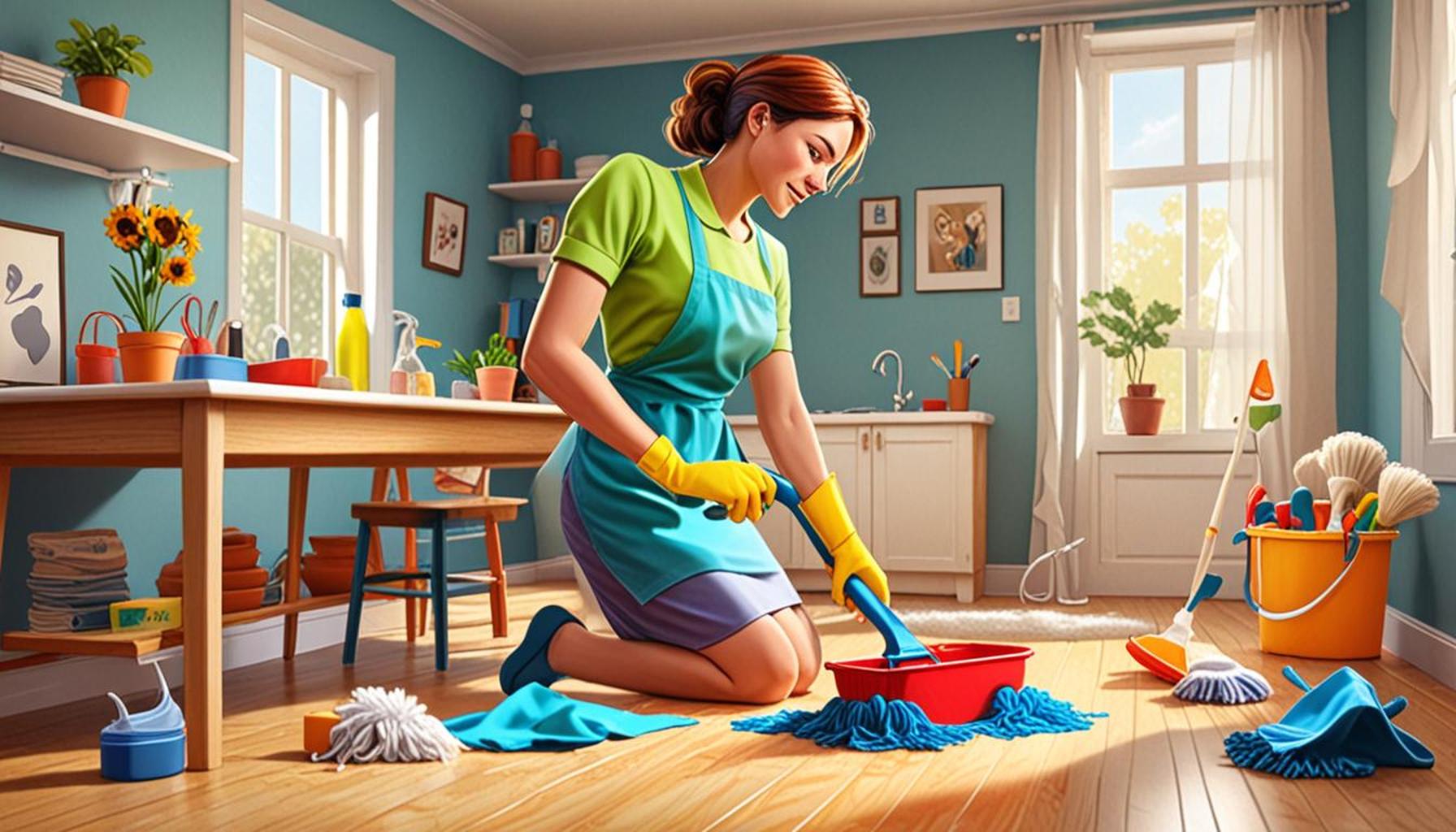 The importance of delegating cleaning tasks among family members