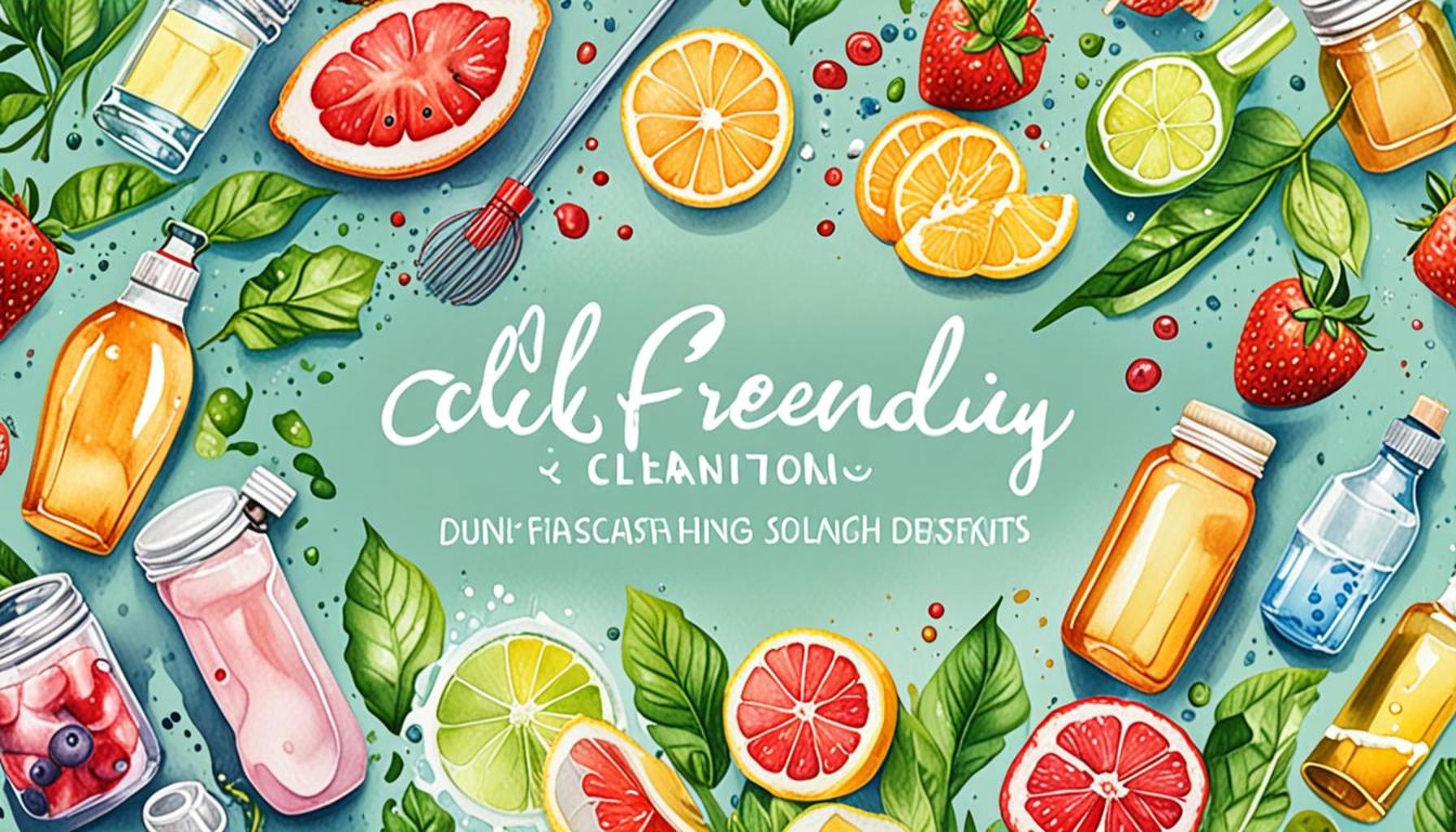 DIY Eco-Friendly Cleaning Solutions Using Common Kitchen Ingredients