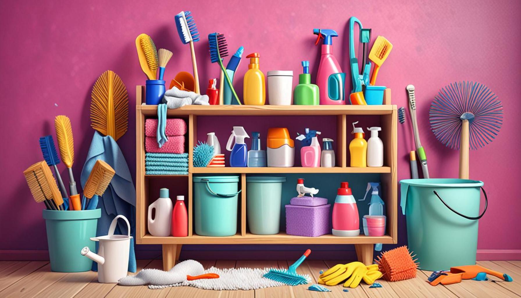 The importance of a weekly cleaning schedule to keep the house organized